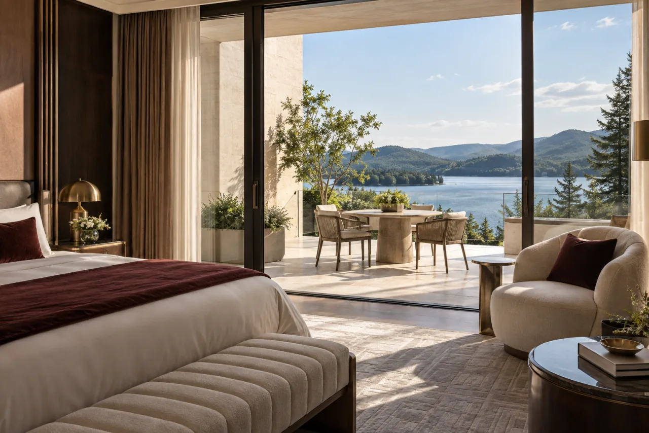 Terrace Suite with private lake terrace